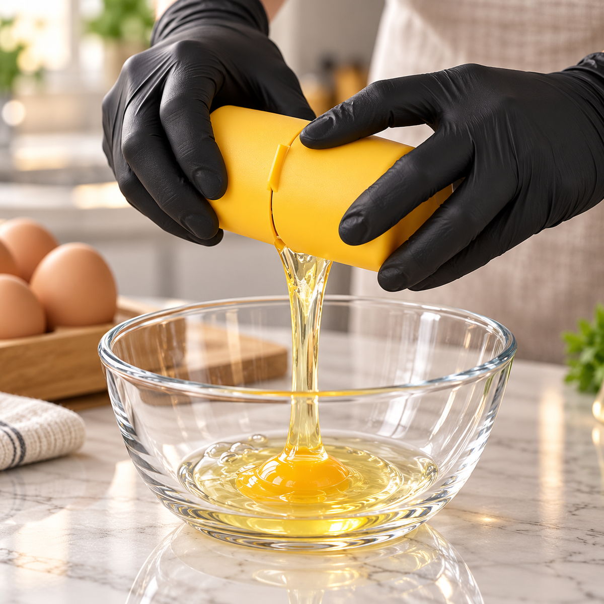 Egg Shell Opener – Easy Egg Cracker Tool for Cooking & Baking