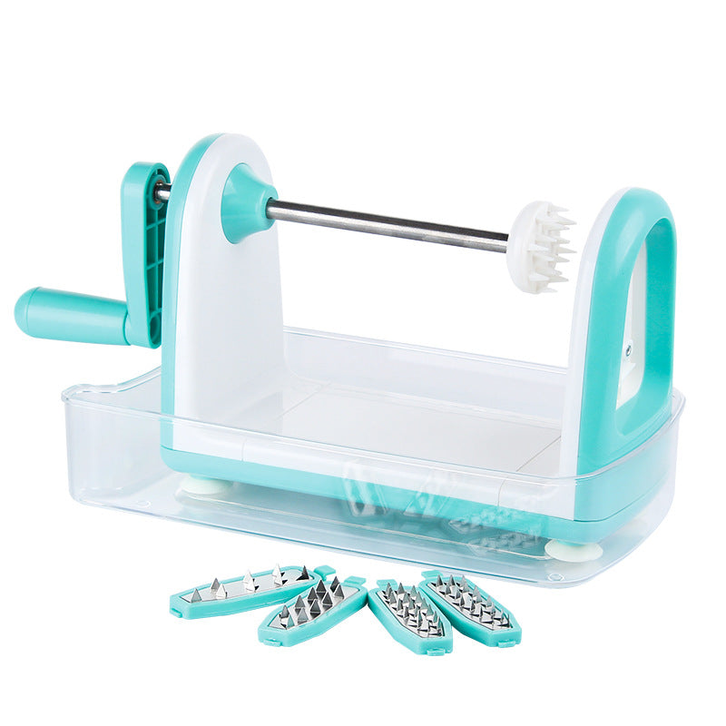 Manual Vegetable Spiralizer with Container