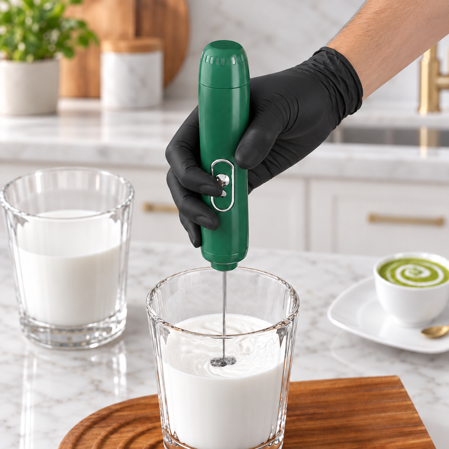 Battery-Powered Handheld Milk Frother