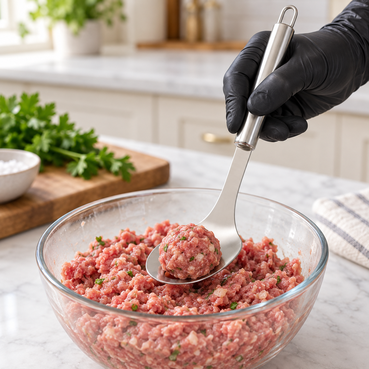 Stainless Steel Meatball Maker Spoon