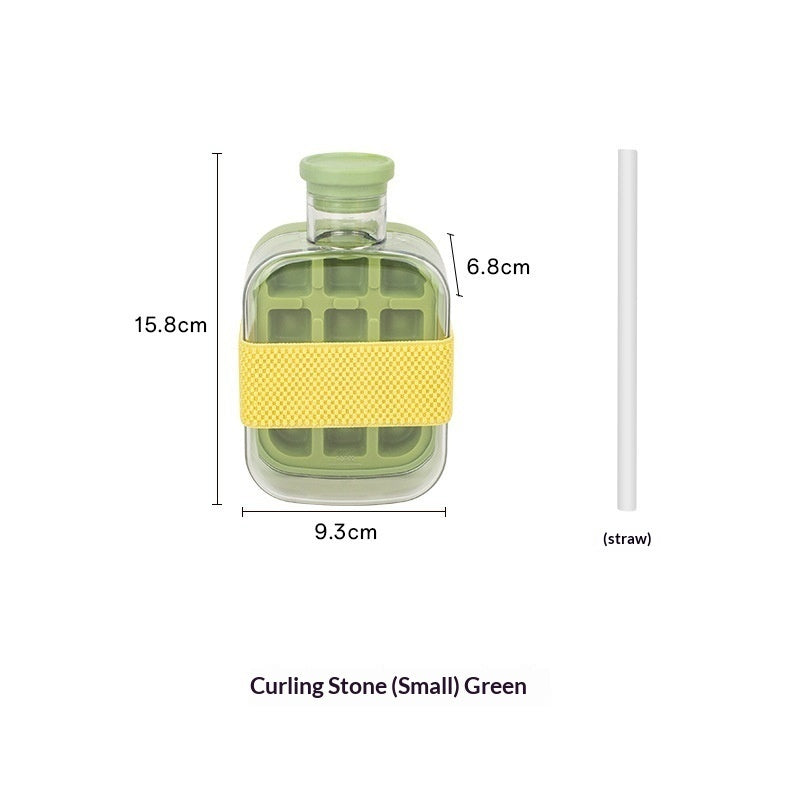 2-in-1 Press & Release Ice Maker Cup