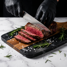 Black Marble & Wood Charcuterie Board