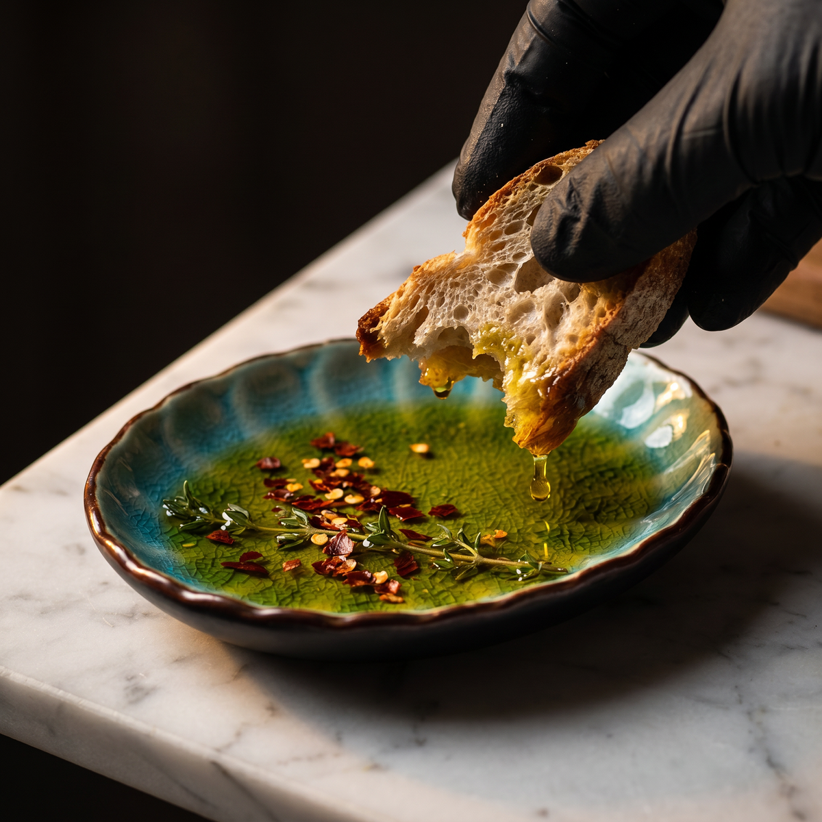 Artisan Ceramic Plate Set