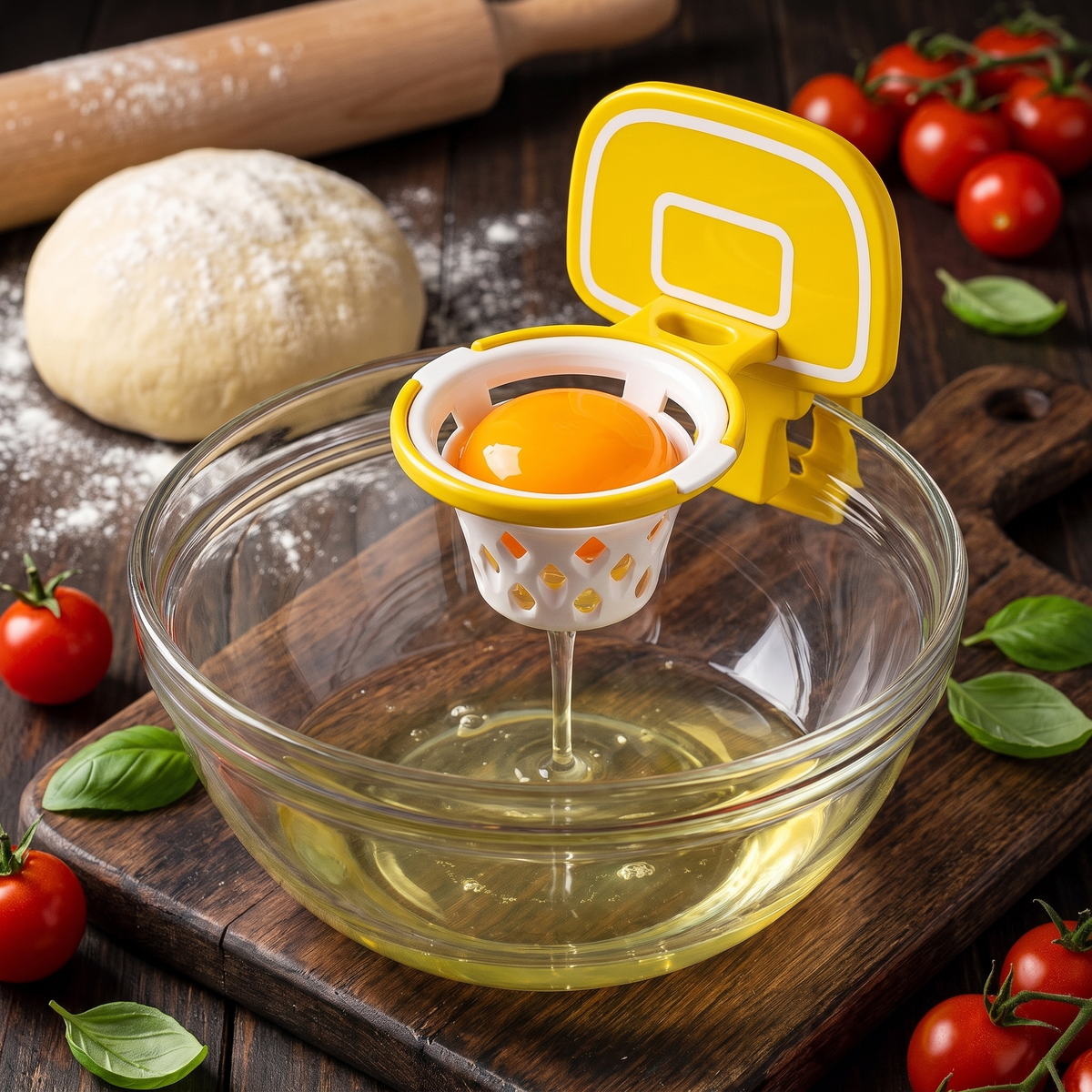 Basketball Hoop Egg Separator