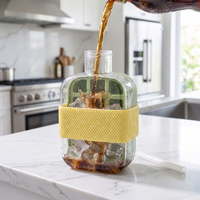 2-in-1 Press & Release Ice Maker Cup