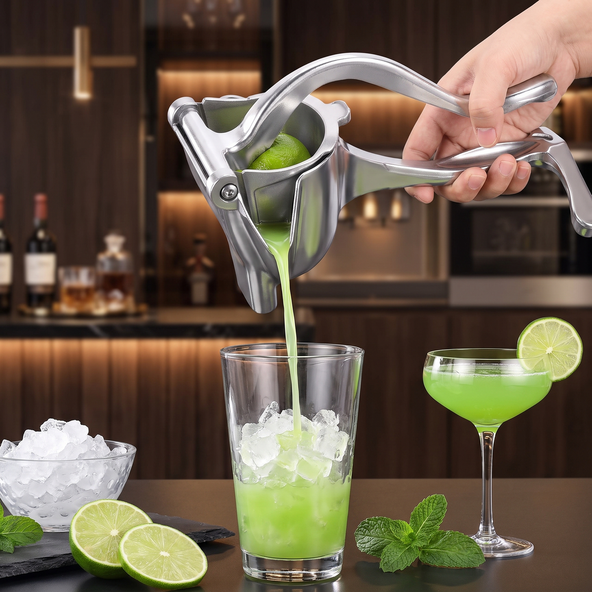 Heavy-Duty Manual Fruit Juicer