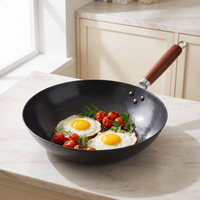 Hand-Forged Cast Iron Frying Pan