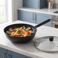 Hand-Forged Cast Iron Frying Pan