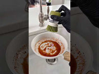 Soap Dispensing Dish Brush with Holder