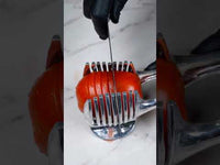 Stainless Steel Tomato Slicer & Cutting Guide